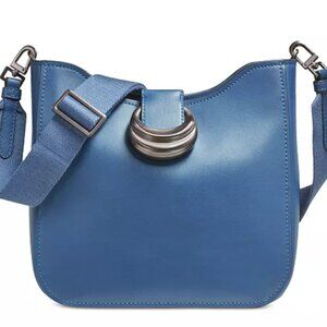 Donna Karan Valley Stream Buckle Crossbody (Oceean)